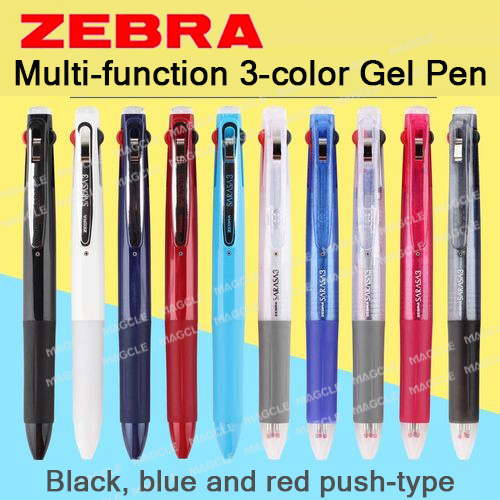 Zebra Pen Sarasa - ゼブラ サラサ多機能ゲルペン J3J2 3 で 1