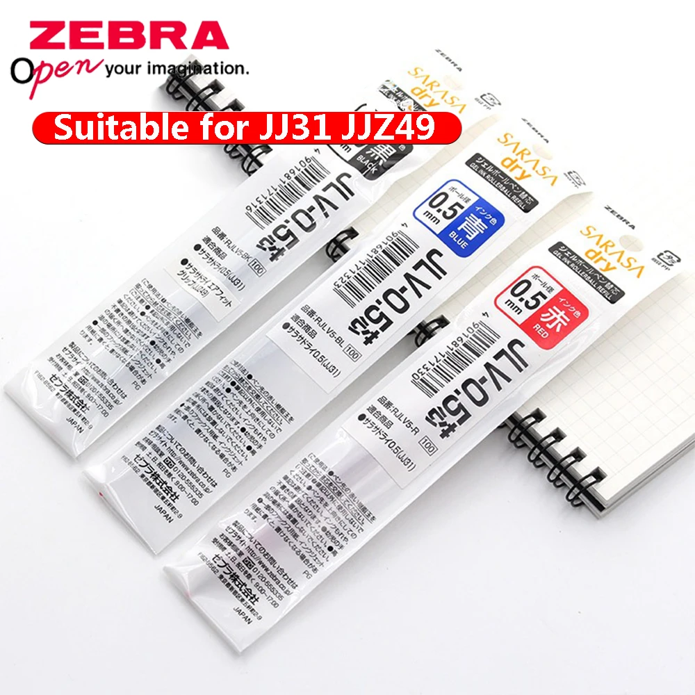 ゼブラ速乾性ジェルペンリフィル、JLV-0.5、オフィスアク - Zebra Pen Sarasa のレビューと価格