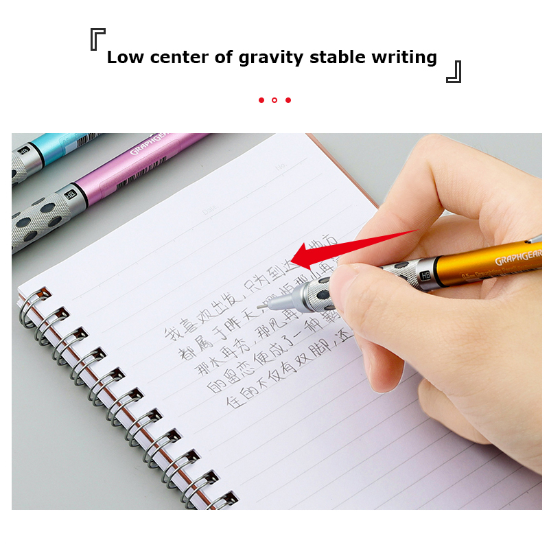 日本ぺんてる Graphgear 1000 金属シャープペン - Pentel Pen Graphgear のレビューと価格