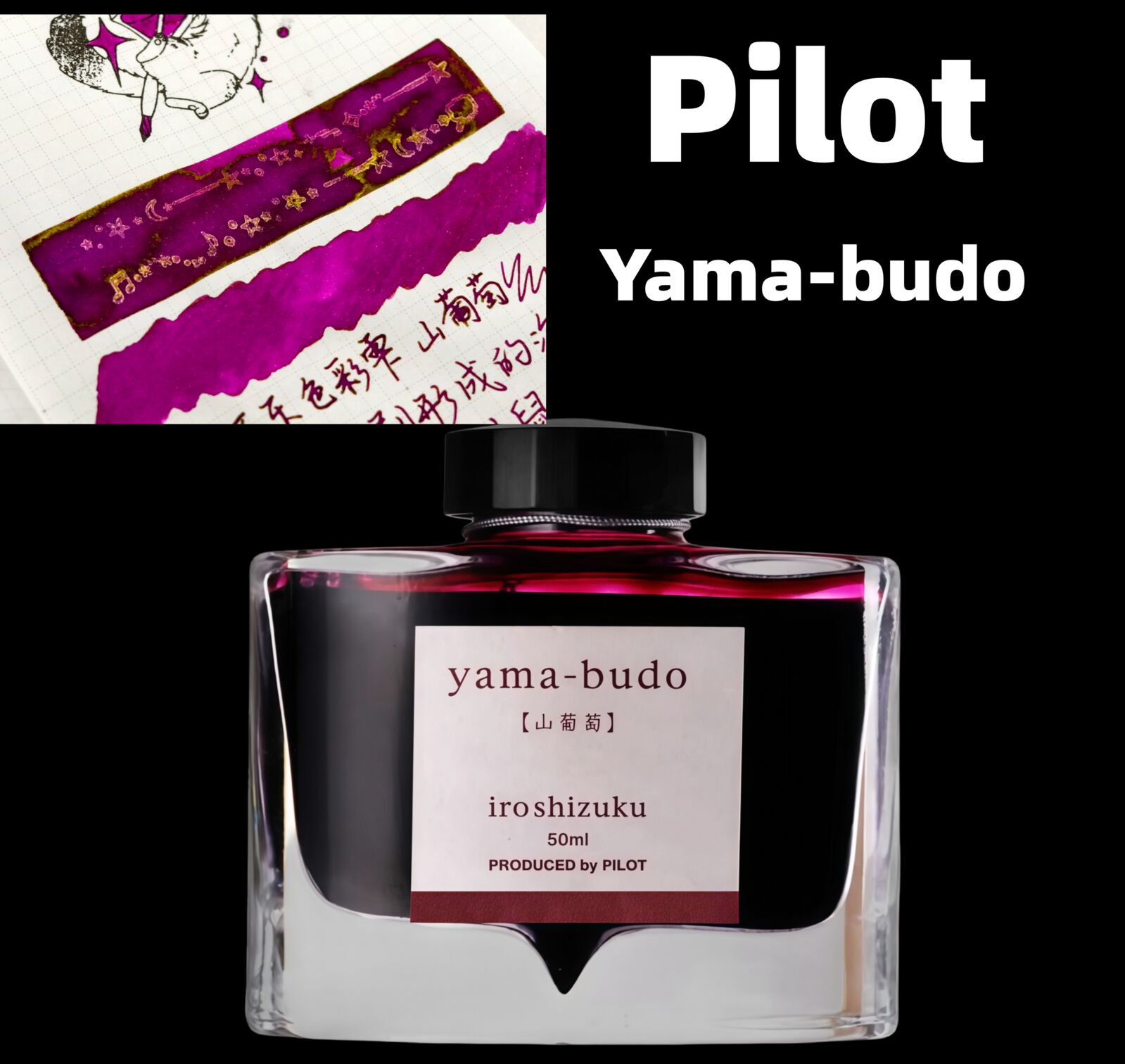 キティインクポット 2025 冬限定版 カラーインク クロマ - Fountain Pen Bottled Ink のレビューと価格