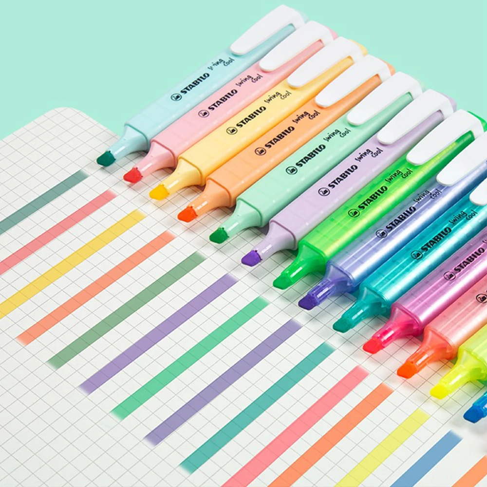 スタビロ-大容量蛍光ペンマーカー、学生、目の保護、明るい色、 - Stabilo Marker Boss のレビューと価格
