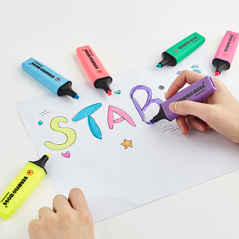 1 個ドイツ Stabilo 蛍光ペン 70 ボス子供使用カ - Stabilo Marker Boss のレビューと価格