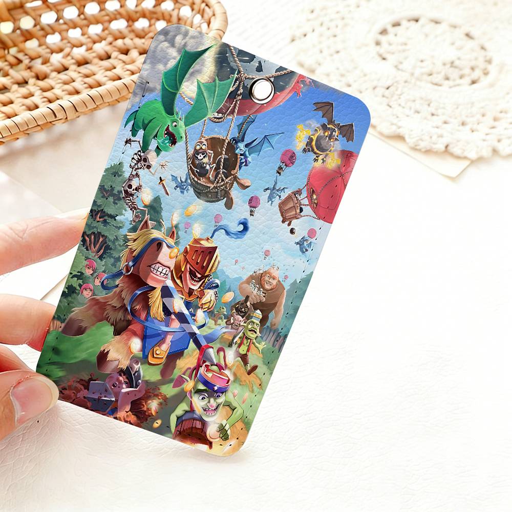 ゲーム C-Clash Royales 1Pc PU レザー - Card Index Box のレビューと価格