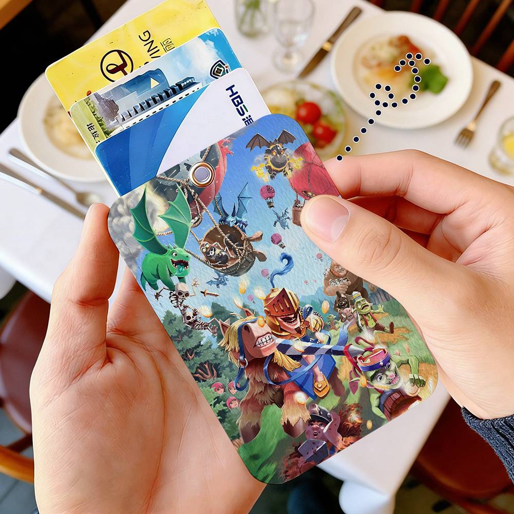 ゲーム C-Clash Royales 1Pc PU レザー - Card Index Box のレビューと価格