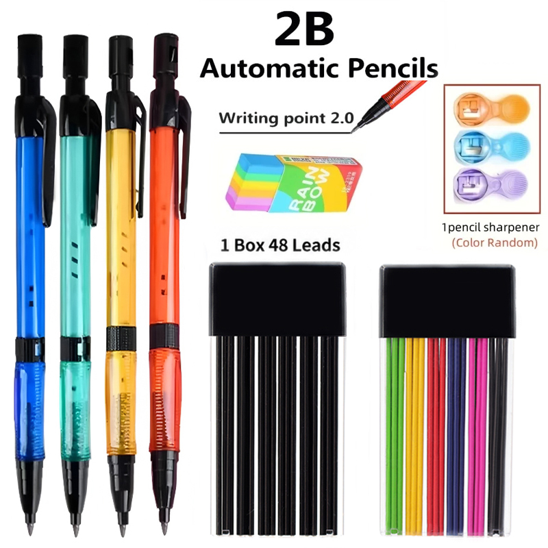 2.0mm シャープペンシルセット 2B 黒/カラー芯リフィ - Staedtler Pencil Lumocolor のレビューと価格