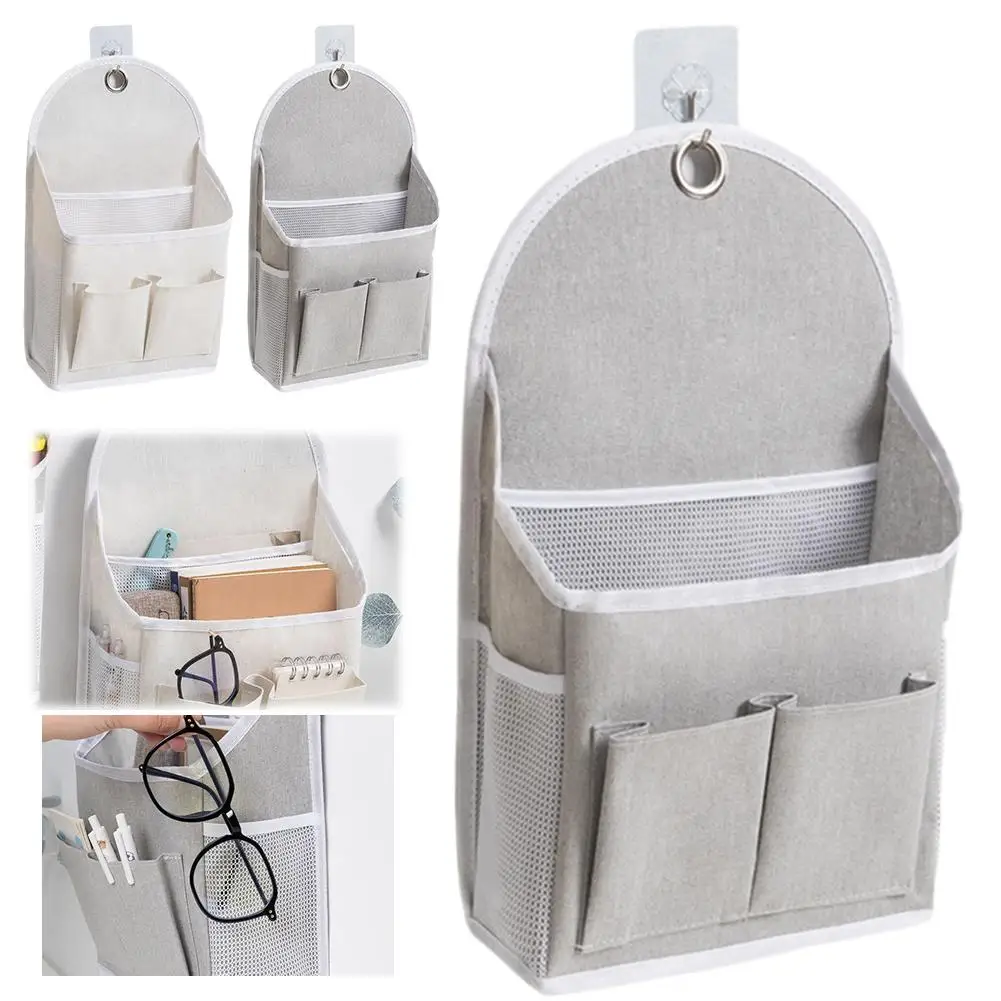 寮用壁掛け収納バッグ 壁掛け式ドアバッグ デュアルポケットサ - Magazine Holder Rack のレビューと価格