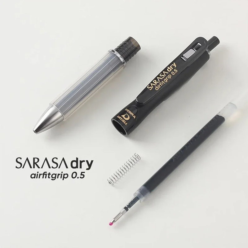 1 個日本ゼブラゲルペン速乾性抗疲労エアフィット JJZ49 - Zebra Pen Sarasa のレビューと価格